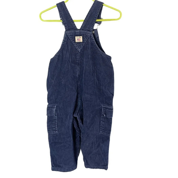 Lil ‘66 / Route 66 Toddler Corduroy Overalls Size 18 Months - Picture 6 of 6